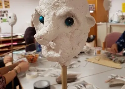 PaperclayheadArtAid